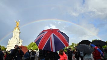 Queen Elizabeth Dead at 96: Double Rainbow Appears Over Buckingham Palace